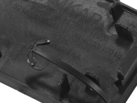 Rear Bumper Tow Hook Cover for Toyota CHR 4Cyl 2.0L - Black-Spoilers and Bodykits Australia