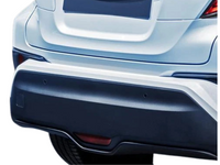 Rear Bumper Tow Hook Cover for Toyota CHR 4Cyl 2.0L - Black-Spoilers and Bodykits Australia