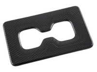 Rear Centre Console Cup Holder Cover Trim for Mitsubishi Outlander - Carbon Fibre Look (2022 - 2023)-Spoilers and Bodykits Australia