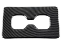 Rear Centre Console Cup Holder Cover Trim for Mitsubishi Outlander - Carbon Fibre Look (2022 - 2023)-Spoilers and Bodykits Australia