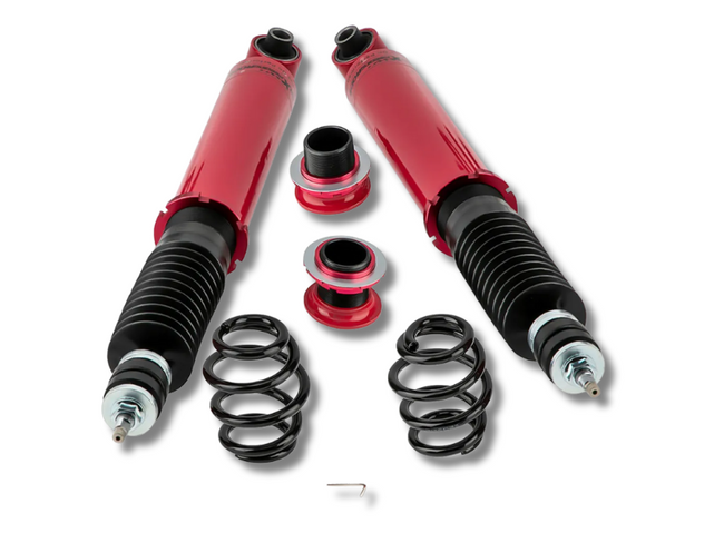 Rear Coilover Lowering Struts for VT / VX / VY / VZ Holden Commodore - Adjustable Height - Pair (1997 - 2006)-Spoilers and Bodykits Australia