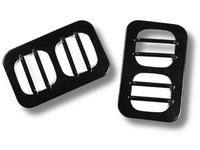 Rear Indicator Light Surrounds for Land Rover Defender 90 / 110 - Steel - Pair (2020 - 2022)-Spoilers and Bodykits Australia