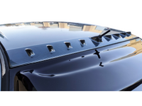 Rear Roof Fin Spoiler for Mitsubishi Lancer EVO 7 / 8 / 9 Sedan - Carbon Fibre Look Style (2001 - 2008) - Spoilers and Bodykits Australia