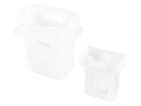 Rear Seat Cushion Pad Clips x10 for Toyota Avalon / Camry – White-Spoilers and Bodykits Australia