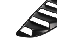 Rear Side Window Louvres for Ford Mustang - Black - Pair (2015 - 2019)-Spoilers and Bodykits Australia