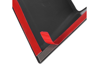 Rear Side Window Louvres for Ford Mustang - Black - Pair (2015 - 2019)-Spoilers and Bodykits Australia