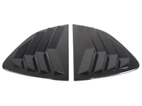 Rear Side Window Louvres for Mazda MX5 ND - Carbon Fibre Look - Pair (2016 - 2023)-Spoilers and Bodykits Australia