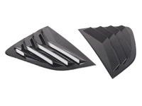 Rear Side Window Louvres for Mazda MX5 ND - Carbon Fibre Look - Pair (2016 - 2023)-Spoilers and Bodykits Australia