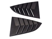 Rear Side Window Louvres for Toyota 86 / Subaru BRZ - Carbon Fibre Look - Pair (2022 - 2024)-Spoilers and Bodykits Australia