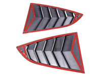 Rear Side Window Louvres for Toyota 86 / Subaru BRZ - Carbon Fibre Look - Pair (2022 - 2024)-Spoilers and Bodykits Australia