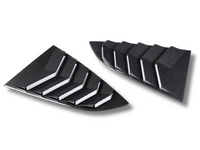 Rear Side Window Louvres for Toyota 86 / Subaru BRZ - Carbon Fibre Look - Pair (2022 - 2024)-Spoilers and Bodykits Australia