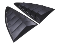 Rear Side Window Louvres for Toyota 86 / Subaru BRZ - Matt Black - Pair (2012 - 2021)-Spoilers and Bodykits Australia