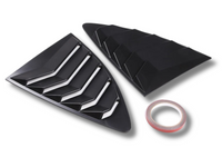 Rear Side Window Louvres for Toyota 86 / Subaru BRZ - Matt Black - Pair (2012 - 2021)-Spoilers and Bodykits Australia