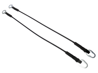Rear Tailgate Support Cables for Ford F100 / F150 / F250 / F350 - Pair (1987 - 1997)-Spoilers and Bodykits Australia