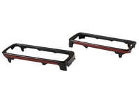 Rear Tow Hook Trims for Land Rover Defender 90 / 110 - Black - Pair (2020 - 2022)-Spoilers and Bodykits Australia