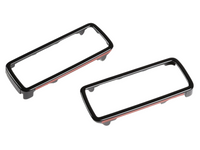 Rear Tow Hook Trims for Land Rover Defender 90 / 110 - Black - Pair (2020 - 2022)-Spoilers and Bodykits Australia