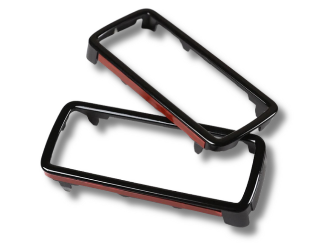 Rear Tow Hook Trims for Land Rover Defender 90 / 110 - Black - Pair (2020 - 2022)-Spoilers and Bodykits Australia