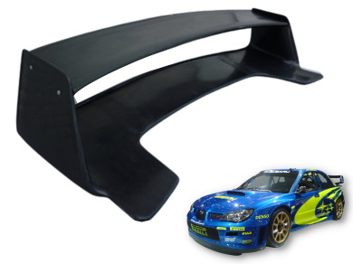 Rear Boot Spoiler Wing for Subaru Impreza Sedan - WRC Rally Style (2004 - 2007 Models) - Spoilers And Bodykits Australia