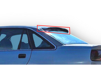 Rear Window Roof Spoiler for VN / VP Holden Commodore Sedan - Spoilers And Bodykits Australia