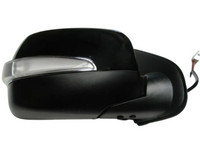 Right Driver Side Black Door Mirror with Blinker Light for Holden Rodeo RA - 6 Pin (2003 - 2008)-Spoilers and Bodykits Australia