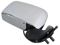 Right Driver Side Door Mirror for D22 Nissan Navara - 3 Pin - Chrome (1999 - 2014)-Spoilers and Bodykits Australia