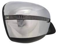 Right Driver Side Door Mirror with Auto Fold for NP300 Nissan Navara D23 - 7 Pins - Chrome (2015 Onwards)-Spoilers and Bodykits Australia