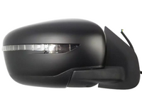 Right Driver Side Door Mirror with Indicator for NP300 Nissan Navara D23 - Black - 5 Pins (2015 Onwards)-Spoilers and Bodykits Australia