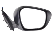 Right Driver Side Door Mirror with Indicator for NP300 Nissan Navara D23 - Black - 5 Pins (2015 Onwards)-Spoilers and Bodykits Australia