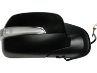 Right Driver Side Door Mirror with Light for Isuzu D-MAX - Black (2006 - 2012)-Spoilers and Bodykits Australia