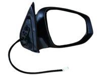 Right Driver Side Electric Door Mirror for Toyota Hilux - 3 Pin - Black (05/2015 Onwards)-Spoilers and Bodykits Australia