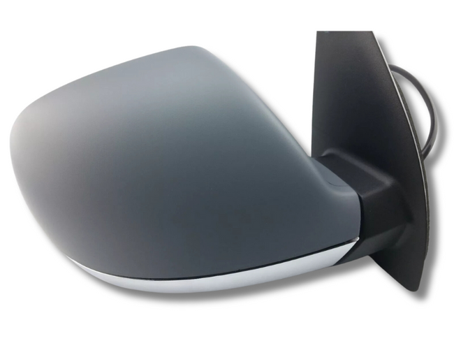 Right Driver Side Electric Door Mirror for Volkswagen Amarok - 5 Pins - Chrome / Grey (09/2016 Onwards)-Spoilers and Bodykits Australia