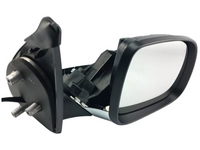 Right Driver Side Electric Door Mirror for Volkswagen Amarok - Chrome / Grey (2011 - 2016)-Spoilers and Bodykits Australia