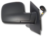 Right Driver Side Electric Door Mirror for Volkswagen Multivan T5 - Black (2004 - 2009)-Spoilers and Bodykits Australia