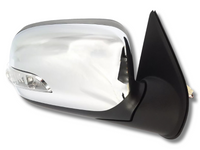 Right Driver Side Electric Door Mirror with Indicator for Holden Rodeo RA - Chrome (2003 - 2006)-Spoilers and Bodykits Australia