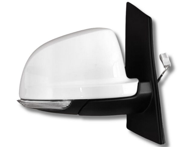 Right Driver Side Electric Door Mirror with Indicator for LDV G10 - 5 Pins - White (2015 Onwards)-Spoilers and Bodykits Australia