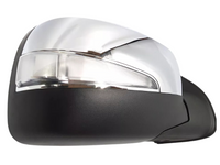 Right Driver Side Electric Door Mirror with Power Fold Function for Holden Rodeo - Chrome (2006 - 2008)-Spoilers and Bodykits Australia