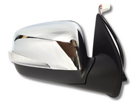 Right Driver Side Electric Door Mirror with Power Fold Function for Holden Rodeo - Chrome (2006 - 2008)-Spoilers and Bodykits Australia