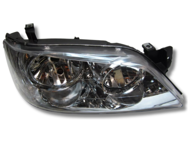 Right Driver Side Head Light for BA / BF Ford Falcon MK1 XT - Chrome-Spoilers and Bodykits Australia
