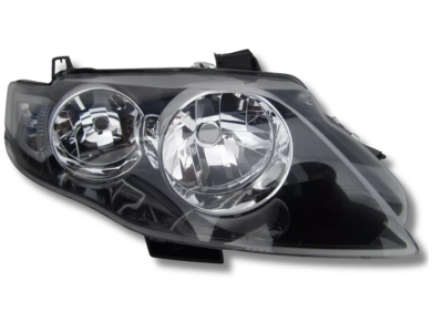 Right Driver Side Head Light for FG Ford Falcon XT / MK / G6 / G6E / F6 - Black-Spoilers and Bodykits Australia