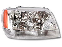 Right Driver Side Head Light for Jeep Grand Cherokee WJ Laredo / Limited (1999 - 2005)-Spoilers and Bodykits Australia