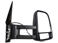 Right Driver Side Long Arm Door Mirror for Volkswagen Crafter Cab Chassis (2008 - 2017)-Spoilers and Bodykits Australia