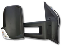 Right Driver Side Long Arm Door Mirror for Volkswagen Crafter Cab Chassis (2008 - 2017)-Spoilers and Bodykits Australia