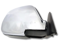 Right Driver Side Manual Door Mirror for 80 Series Toyota Landcruiser - Chrome (1990 - 1998)-Spoilers and Bodykits Australia