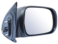 Right Driver Side Manual Door Mirror for Toyota Hilux - Black (2005 - 2015)-Spoilers and Bodykits Australia