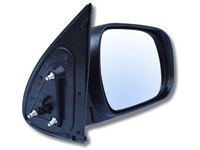 Right Driver Side Manual Door Mirror for Toyota Hilux - Black (2005 - 2015)-Spoilers and Bodykits Australia