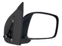 Right Driver Side Manual Fold Door Mirror for D40 Nissan Navara - Black (05/2005 - 2015)-Spoilers and Bodykits Australia