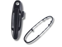 Right Driver Side Outer Door Handle for 100 Series Toyota Landcruiser - Black (1998 - 2007)-Spoilers and Bodykits Australia