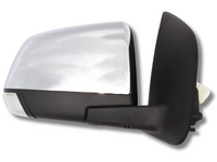 Right Driver Side Power Fold Door Mirror with Light for Isuzu D-MAX - Chrome (2012 - 2017)-Spoilers and Bodykits Australia