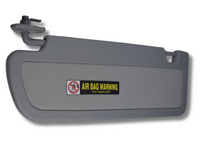 Right Driver Side Sun Visor for Honda Civic FD Sedan - Dark Grey (2006 - 2012)-Spoilers and Bodykits Australia