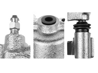 Right Front Brake Caliper with Bracket for Hyundai Accent MC & Kia Rio JB (2006 - 2011) - Spoilers and Bodykits Australia